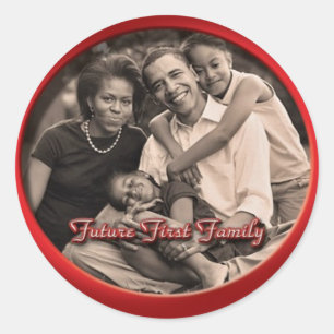 Stickers famille Obama
