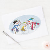 Stickers famille Snowmen (Enveloppe)
