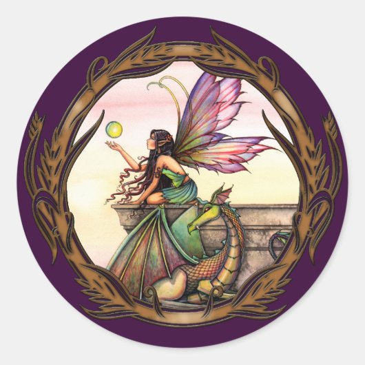 Stickers fantaisie Dragon's Orbs et Dragon (Devant)