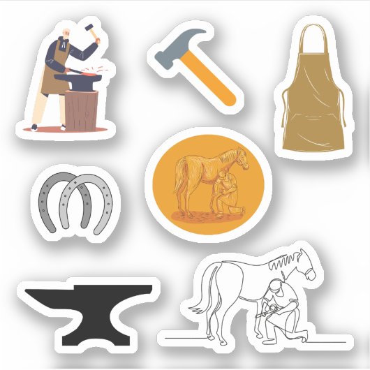 Stickers Farrier (Devant)