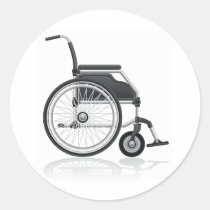 Stickers fauteuil roulant