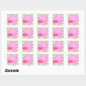 Stickers Faveur Cupcake (Feuille)