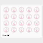 Stickers Faveur éléphant (Feuille)