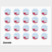 Stickers Faveur Nautique Crabe (Feuille)