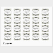 Stickers Favor Mariage (Feuille)