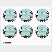 Stickers Favoris Damas élégant (Feuille)