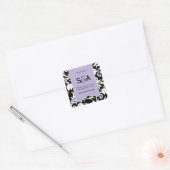 Stickers Favoris Damas Noir et Blanc (Enveloppe)