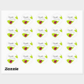 Stickers Favoriser la coccinelle rose (Feuille)