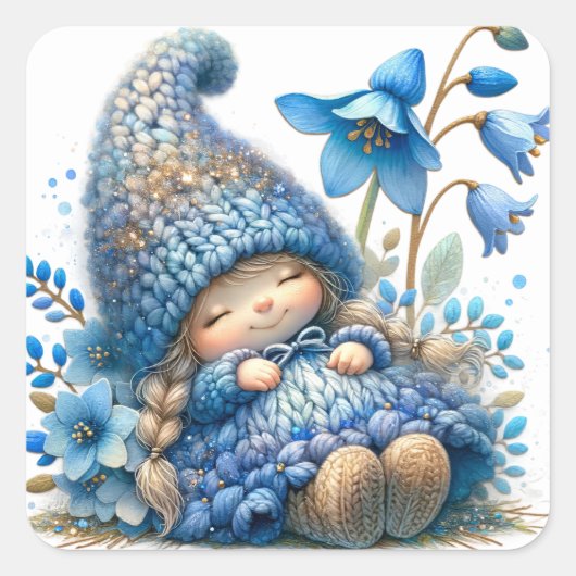 Stickers Fée Cute Bluebell (Devant)