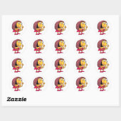 Stickers Femme Étrange (Feuille)
