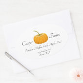 Stickers Ferme citrouille Avec Citrouille Crayon C (Enveloppe)