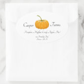 Stickers Ferme citrouille Avec Citrouille Crayon C (Sac)