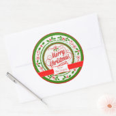 Stickers Festive Custom Christmas (Enveloppe)