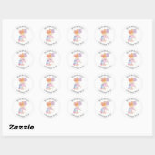 stickers fête d'anniversaire pour fille (Feuille)