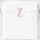 stickers fête d'anniversaire pour fille (Sac)