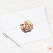 Stickers fête de la mère heureuse (Enveloppe)