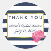 Stickers Fête des mariées Favoriser | Marine Strip (Devant)