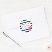 Stickers Fête des mariées Favoriser | Marine Strip (Enveloppe)