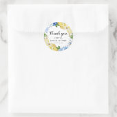 Stickers Fête des mariées italienne Citron Carrela (Sac)