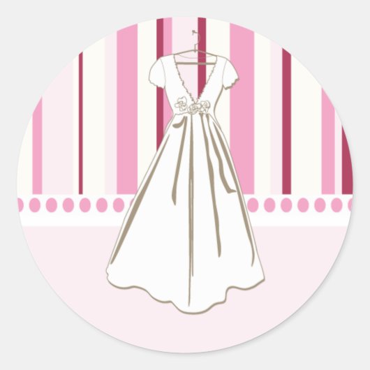 Stickers Fête des mariées mariage (Devant)