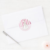 Stickers Fête des mariées mariage (Enveloppe)