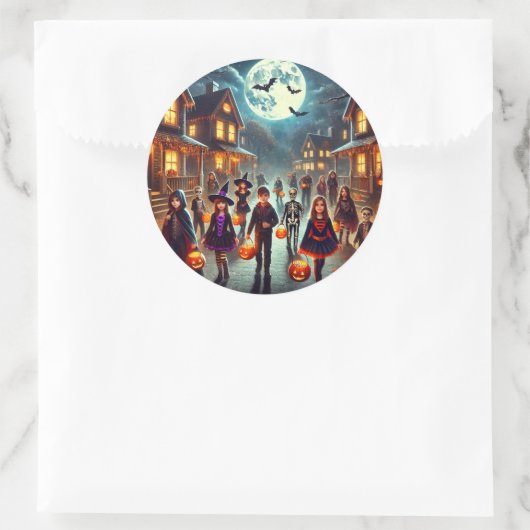 Stickers fête d'halloween (Sac)