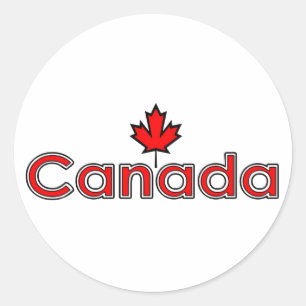 Stickers Feuille d'érable du Canada