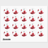 Stickers Feuille d'érable rouge (Feuille)