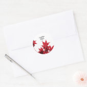 Stickers Feuille d'érable rouge (Enveloppe)