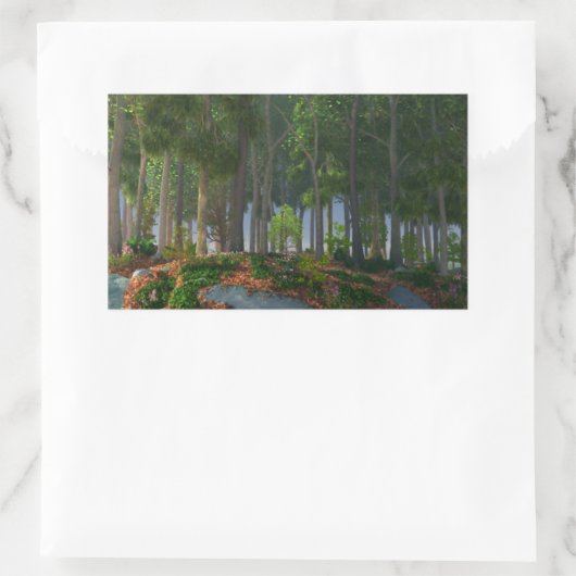 Stickers Feuille d'été (Sac)