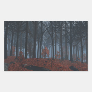 Stickers Feuille d'hiver