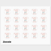 Stickers fiançailles (Feuille)