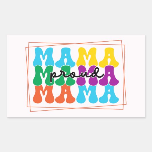 Stickers Fiers Mama Autisme (Devant)