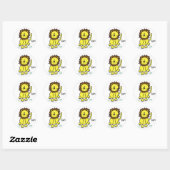 Stickers Figure Lion (Feuille)
