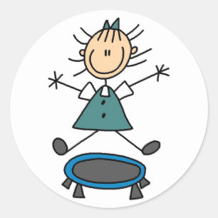 Stickers Figure Trampoline Stickers