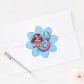 Stickers Fille Sirène (Enveloppe)