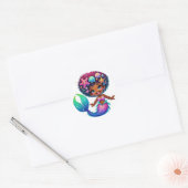 Stickers Fille Sirène (Enveloppe)