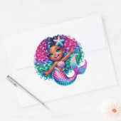 Stickers Fille Sirène (Enveloppe)