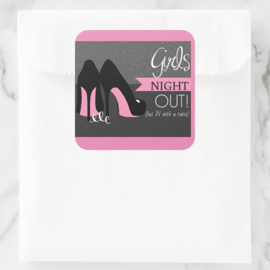 Stickers Filles Night Out (Sac)