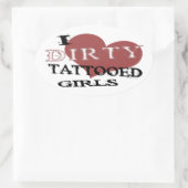 Stickers filles tatouées sales (Sac)