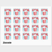 Stickers Film Popcorn (Feuille)