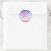 Stickers Flamant rose (Sac)