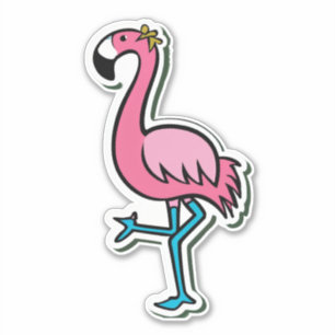 Stickers Flamant rose pour égayer votre journée