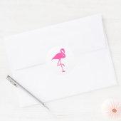 Stickers Flamant rose rose (Enveloppe)