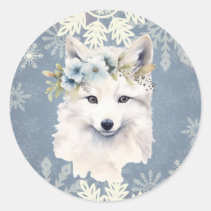 Stickers Fléaux de neige Fox Arctique