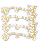 Stickers Flèche Boho (Devant)