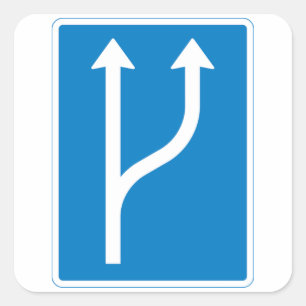 Stickers fléchettes pour panneaux routiers