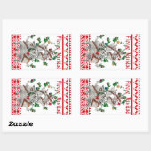 Stickers Fleece Navidad (Feuille)