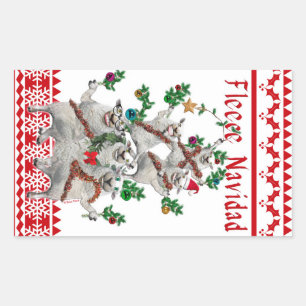 Stickers Fleece Navidad