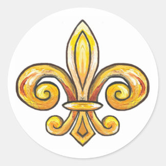 Stickers Fleur de Lis